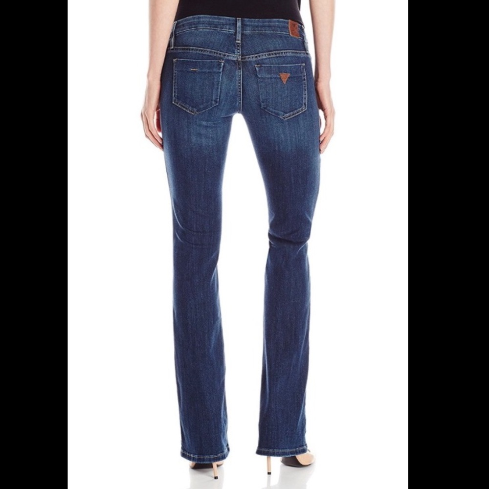Guess Tailored Mini Bootcut Jeans, size 27